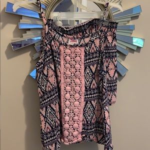 Girls 10 justice tank/short set